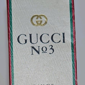 구찌 No3 1985 EAU DE TOILETTE 빈티지 향수 30ML 오드뚜왈렛 명품향수 GUCCI 넘버3