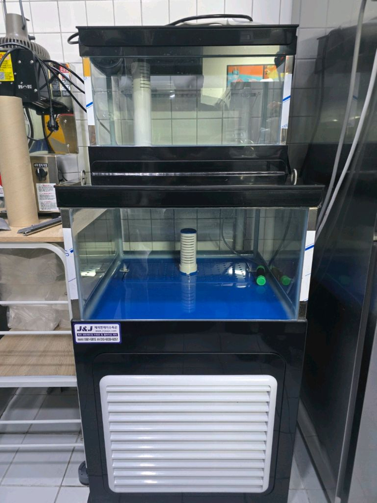 2단 업소용 수족관 이미지