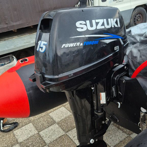 스즈끼 15마력 선외기 18년식 상태극상