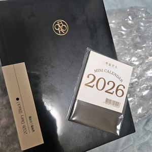 책발전소 시그니처 2026 다이어리 블랙 택포