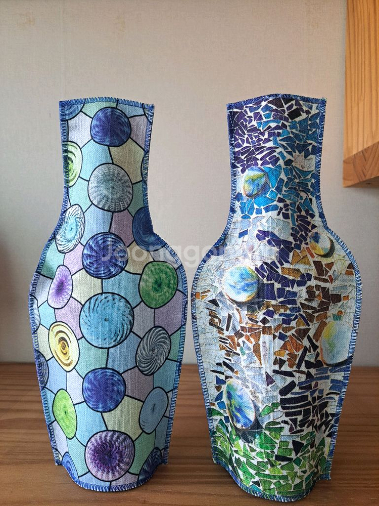 가우디 카사 바트요 굿즈 패브릭 꽃병 커버 새상품--0