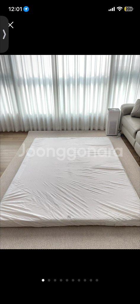 미국 템퍼(TEMPUR USA) 토퍼 (TOPPER) 매트리스 퀸사이즈 + 프로텍트 알러집 방수커버 총 25.8만원--0