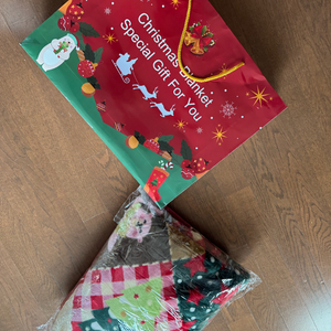 크리스마스 담요 빅사이즈 (새상품)