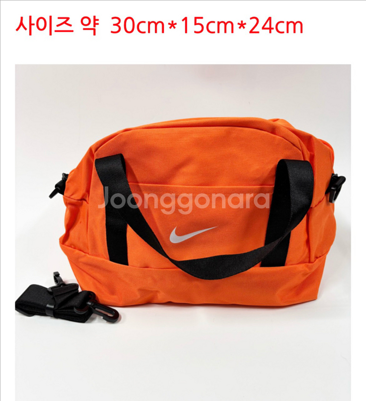 나이키 시티 트래블러 백 오렌지 새상품--0