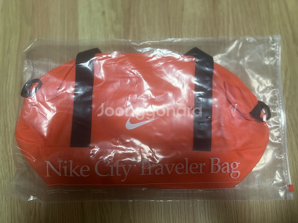 나이키 시티 트래블러 백 오렌지 새상품--2