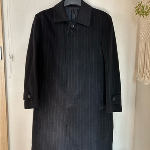 닥스 남성 스트라이프 케시미어 남성코트