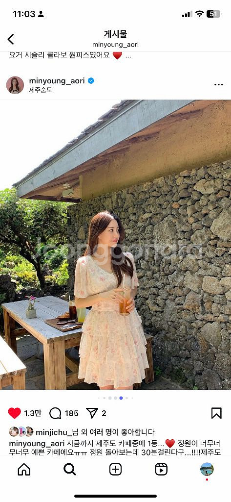 로아르 플로럴 레이스 원피스--2