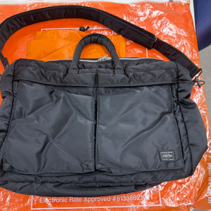 포터 탱커 오버나이트 브리프케이스 블랙 풀셋트