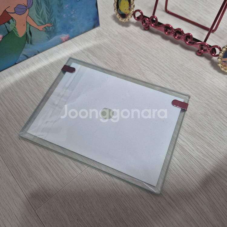 아리엘 철제 액자 세트 디즈니 인어공주 액자 기념품 장식 포스터액자 거치대--2