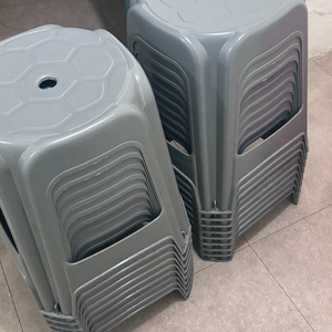 급처) 플라스틱 의자 22개/ 일괄 구매 가능!