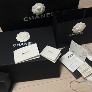 샤넬 탑핸들 레터링 베니티 내장칩 정품100%