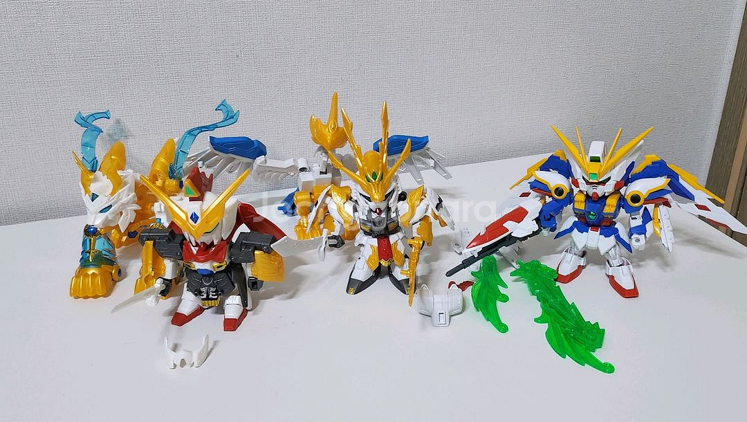 sd건담 삼국전 굉대제 손권, 천상룡 공명 뉴건담, 윙건담ex 판매--0