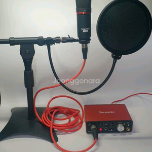 스칼렛 솔로 2세대 오디오인터페이스+마이크