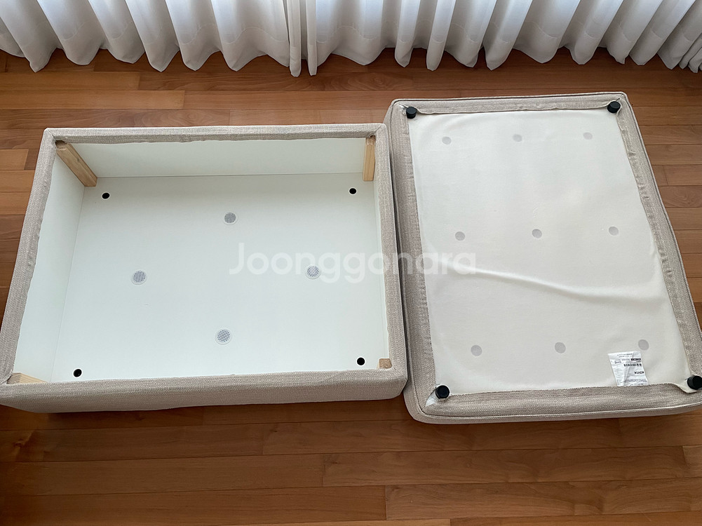 이케아 쉬비크(KIVIK) 수납스툴--2