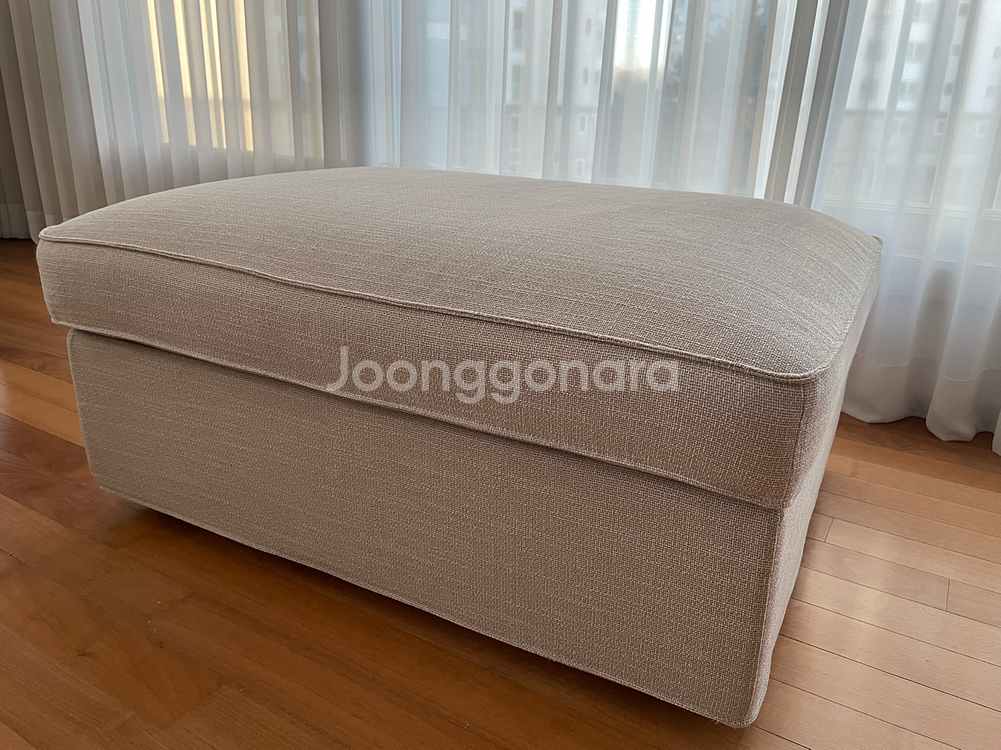 이케아 쉬비크(KIVIK) 수납스툴--3