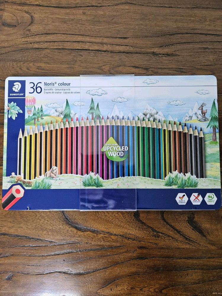 미개봉)스테들러 36색, 24색, 트리플펜, 학용품세트, 지우개, 노트북파우치--3