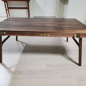 나무아저씨 롤테이블 월넛