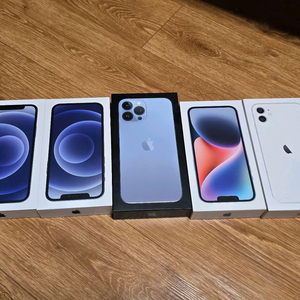 아이폰 빈 박스5개 일괄