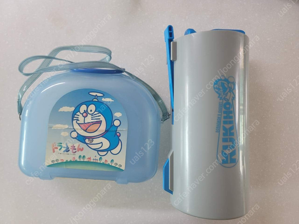 애니38 도라에몽4 피규어 스트랩 인형 손수건 이미지