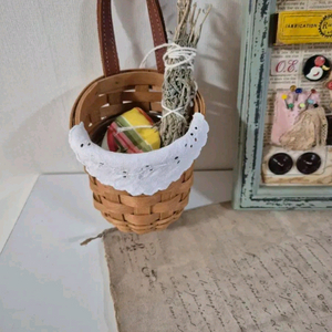 도토리 롱거 바구니