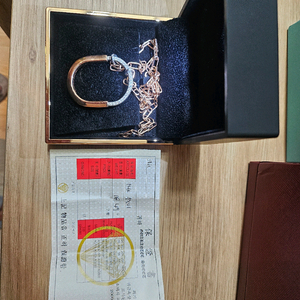 14k 큐빅 목걸이