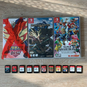 닌텐도 스위치 게임 칩 판매합니다.