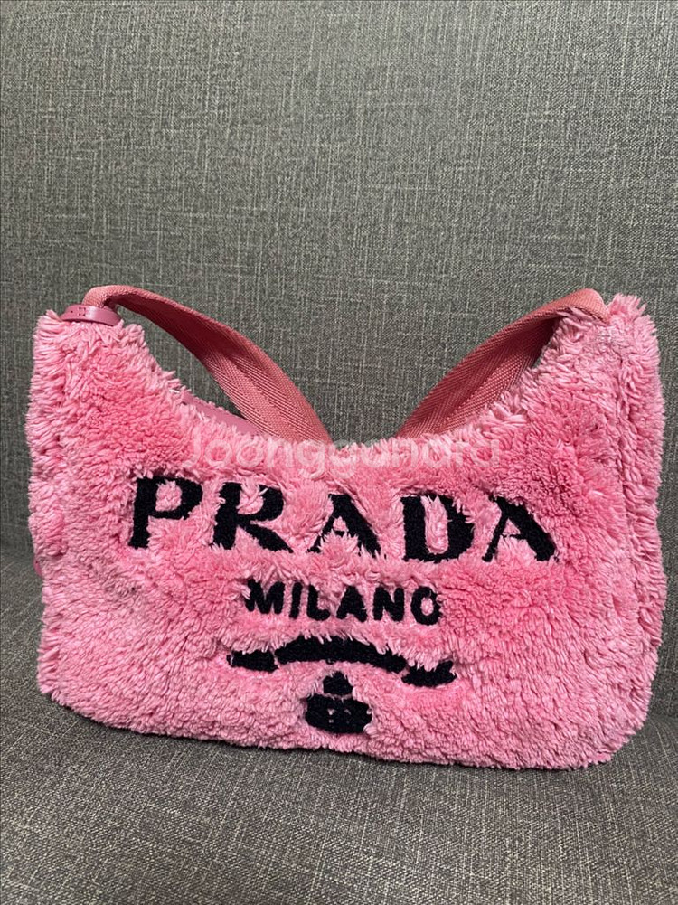 프라다 테리 호보백 정품 팝니다--1