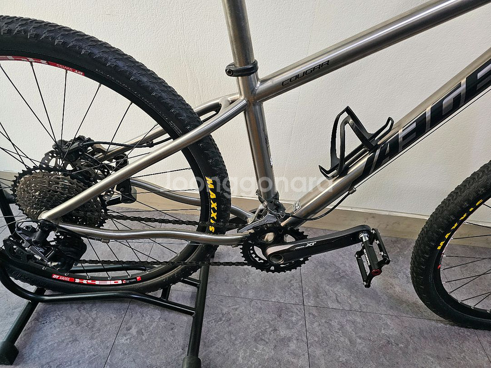 2021 예거 쿠거7 티타늄 MTB 자전거 XT 24단 S사이즈--3