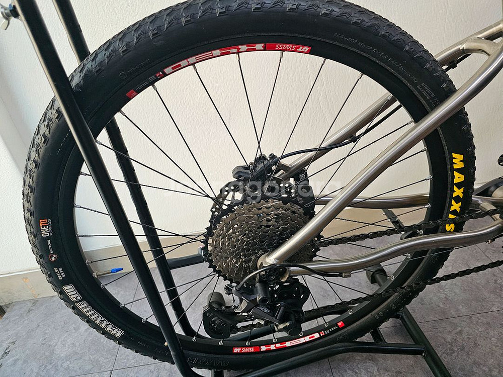 2021 예거 쿠거7 티타늄 MTB 자전거 XT 24단 S사이즈--4