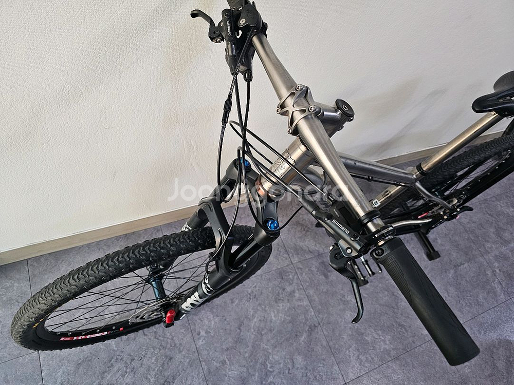 2021 예거 쿠거7 티타늄 MTB 자전거 XT 24단 S사이즈--7