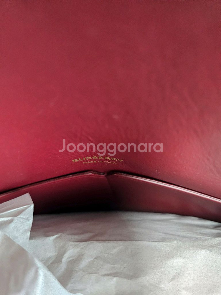 (미개봉) 버버리 로고그래픽 코튼캔버스 토트백--5