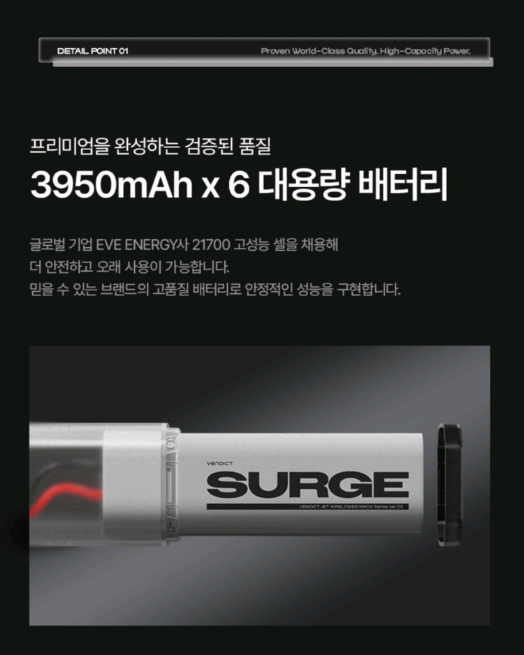 벤딕트 서지 무선 에어건 케이스 세트 이미지