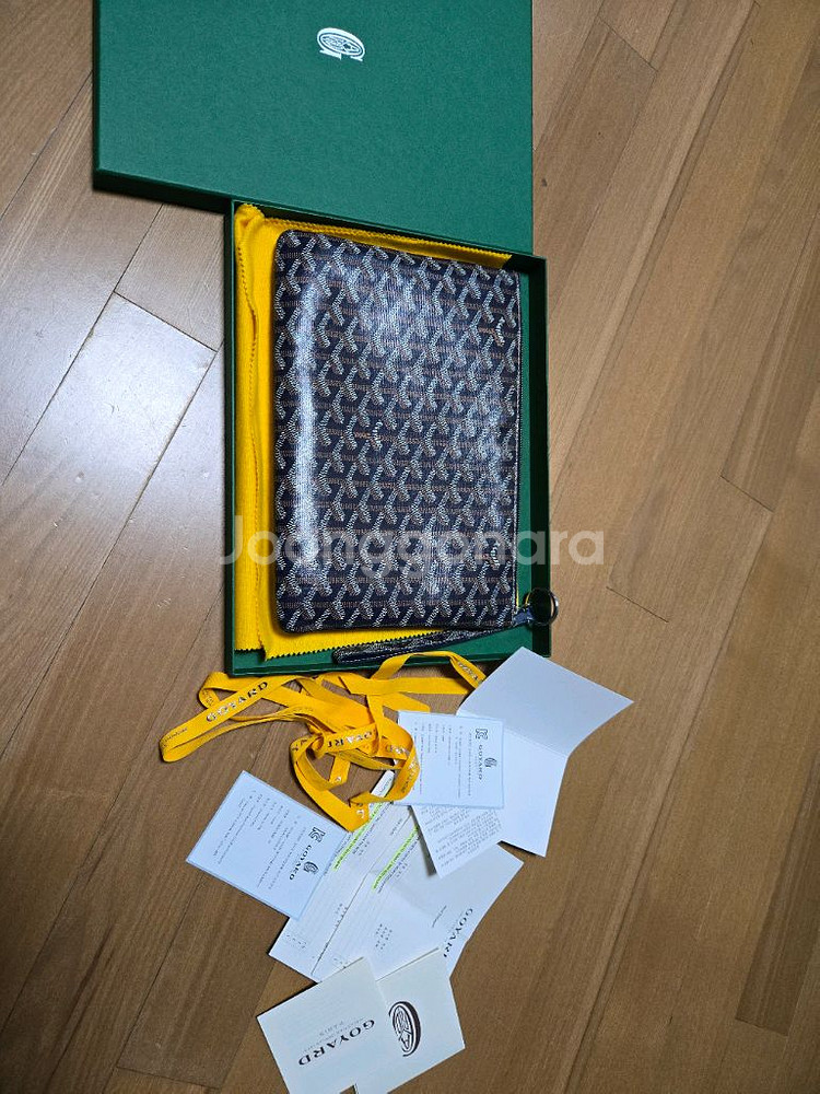 고야드 세나클러치 네이비 mm, 키링--0