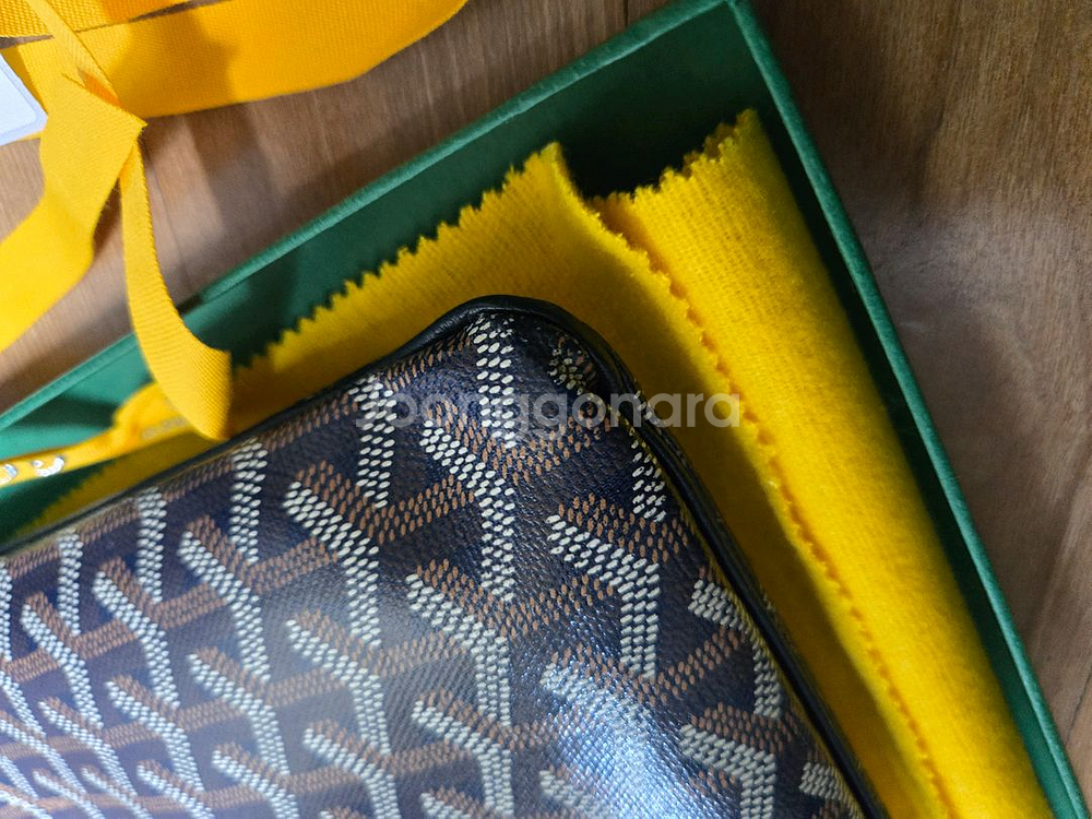 고야드 세나클러치 네이비 mm, 키링--5