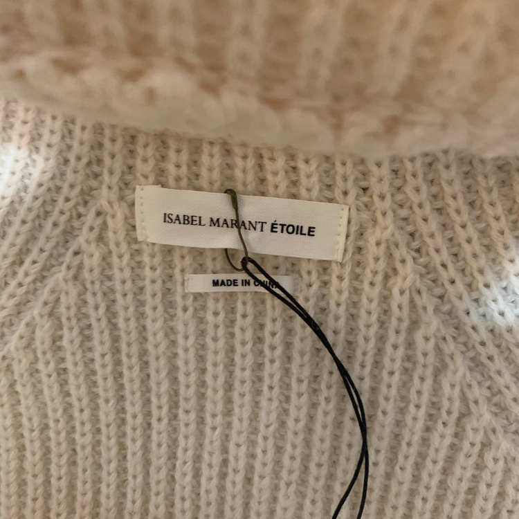 새상품 36 이자벨마랑 하이넥 알파카 터틀넥 니트 베스트 이미지