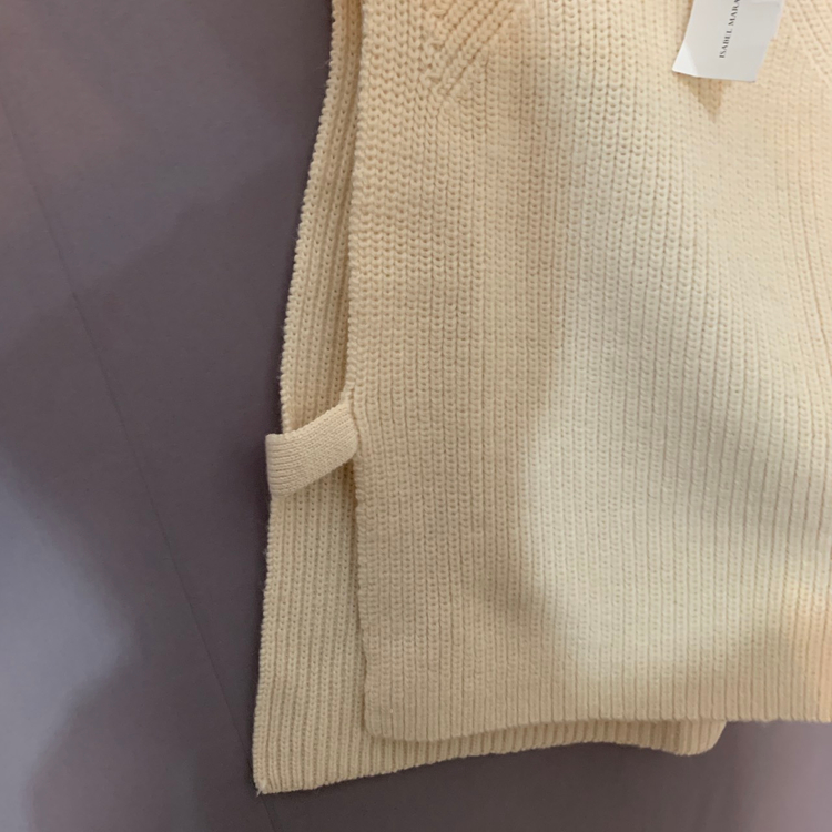 새상품 36 이자벨마랑 하이넥 알파카 터틀넥 니트 베스트 이미지