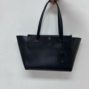 Tory Burch 토리버치 블랙 가죽 토트백 숄더백
