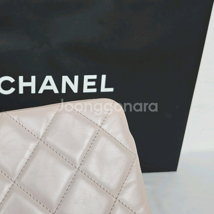 샤넬 카프스킨 플랩 체인백--3