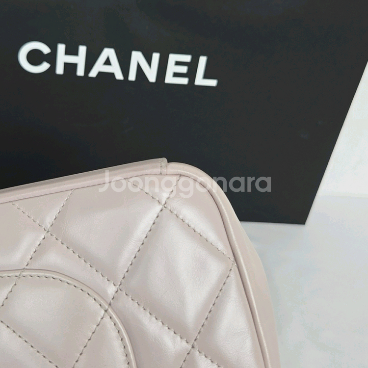 샤넬 카프스킨 플랩 체인백--4