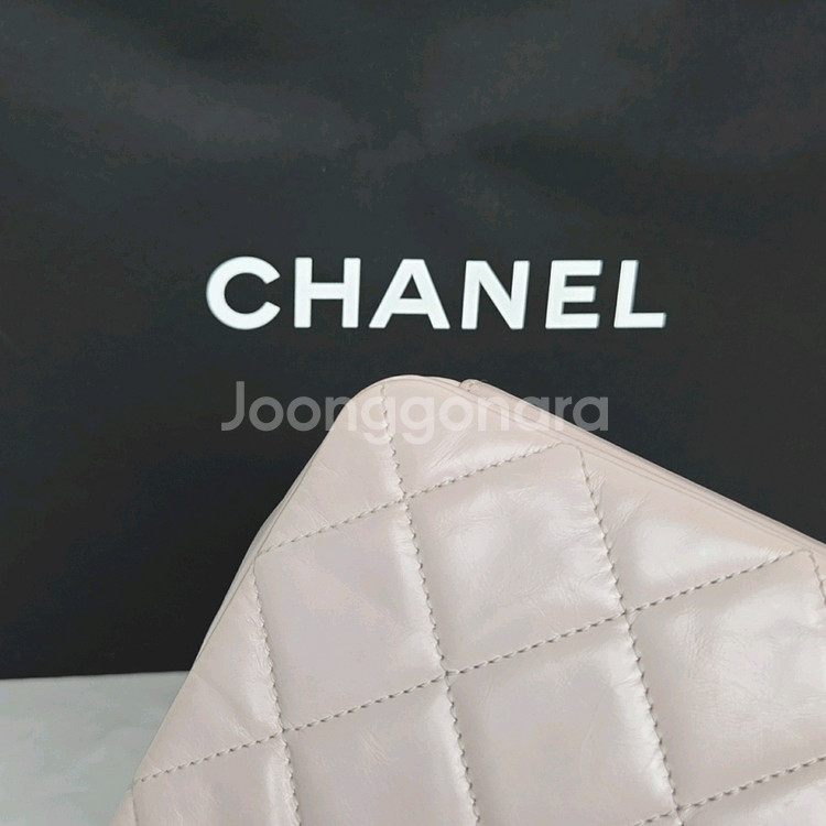 샤넬 카프스킨 플랩 체인백--6