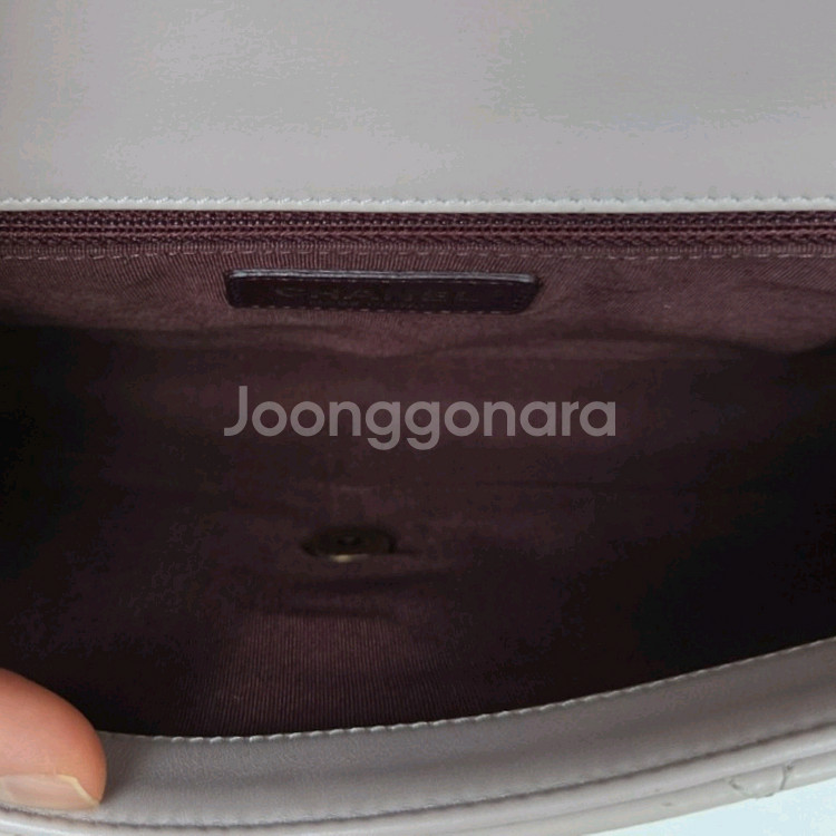 샤넬 카프스킨 플랩 체인백--9