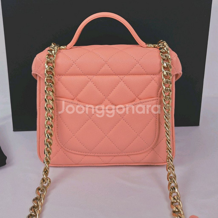 샤넬 박스백 캐비어 내장칩--1