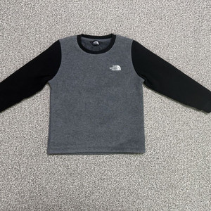 노스페이스 키즈 뽀글이 기모 맨투맨 110