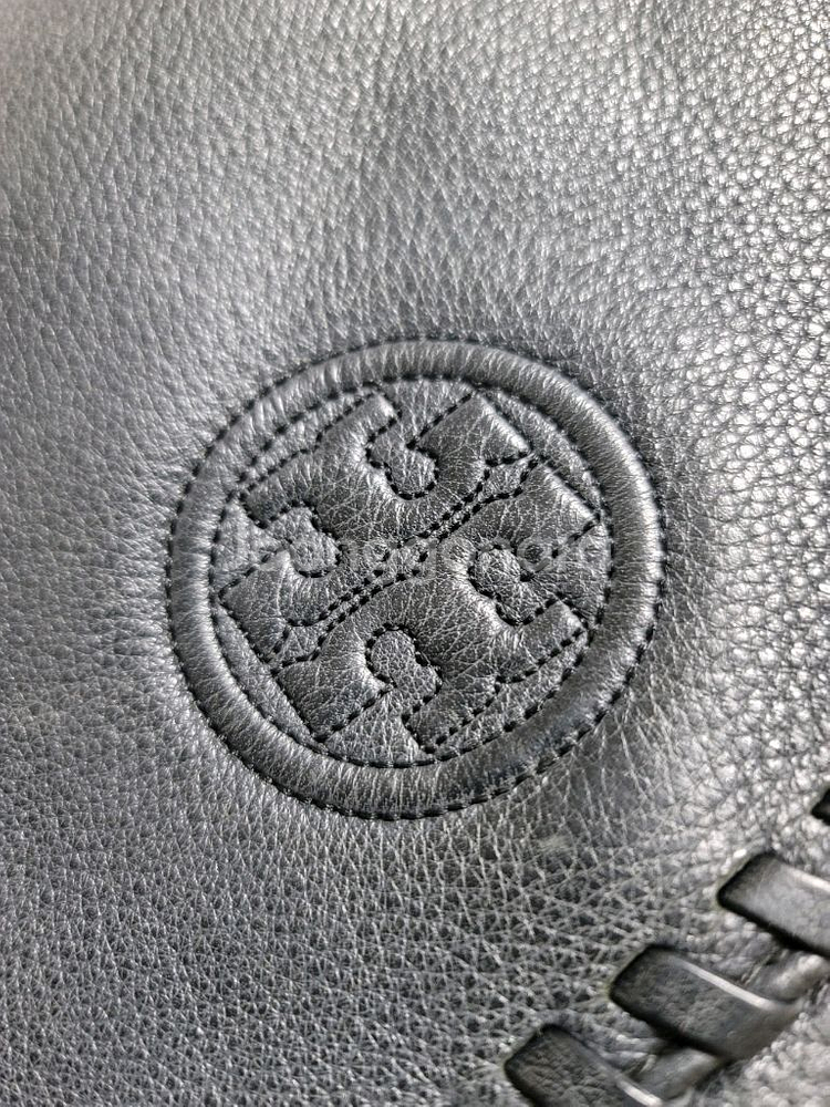 토리버치 체인 크로스백 블랙중간크기--2