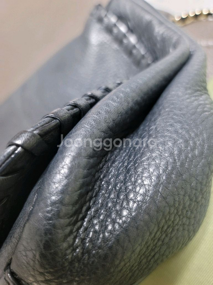 토리버치 체인 크로스백 블랙중간크기--3