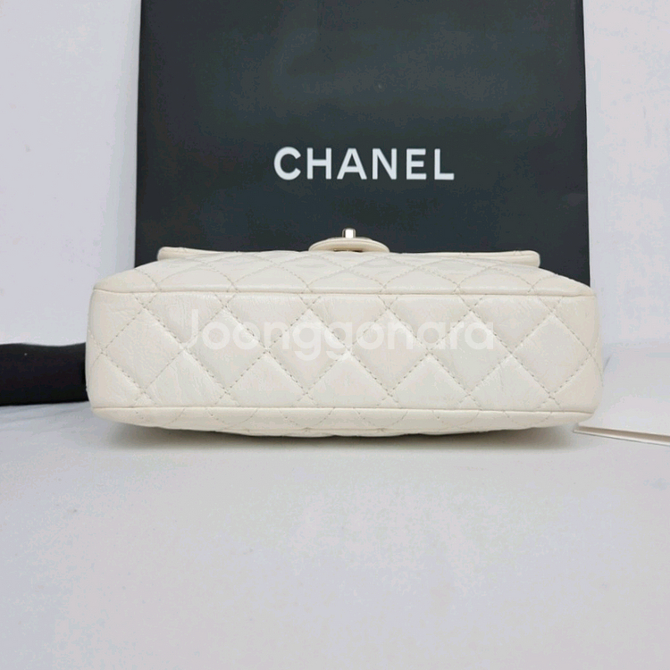 샤넬 카프스킨 핸들 크로스백--2