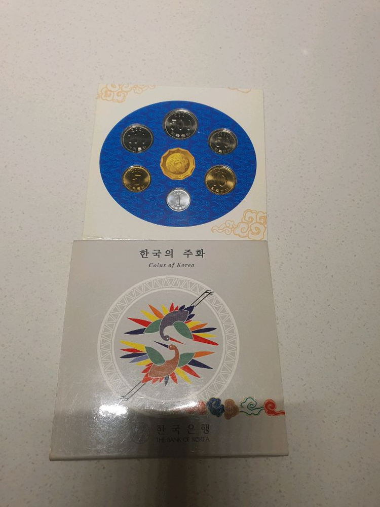 (미개봉)한국의 주화 2001년 민트세트(국내용) 이미지