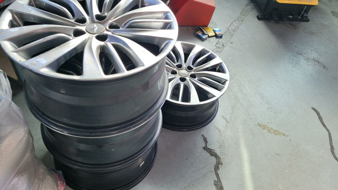 G80 19인치 순정 알로이 휠--1