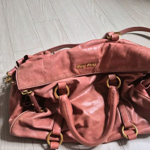 미우미우 리본 사첼백 정품