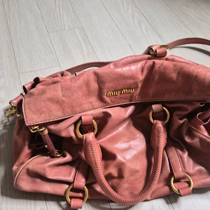 미우미우 리본 사첼백 정품